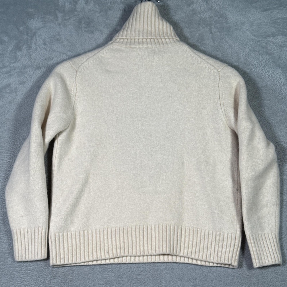 Ralph Lauren Sweater Womens Fits S Cashmere Turtleneck Bear Bloomingdales SHRUNK - Picture 9 of 10